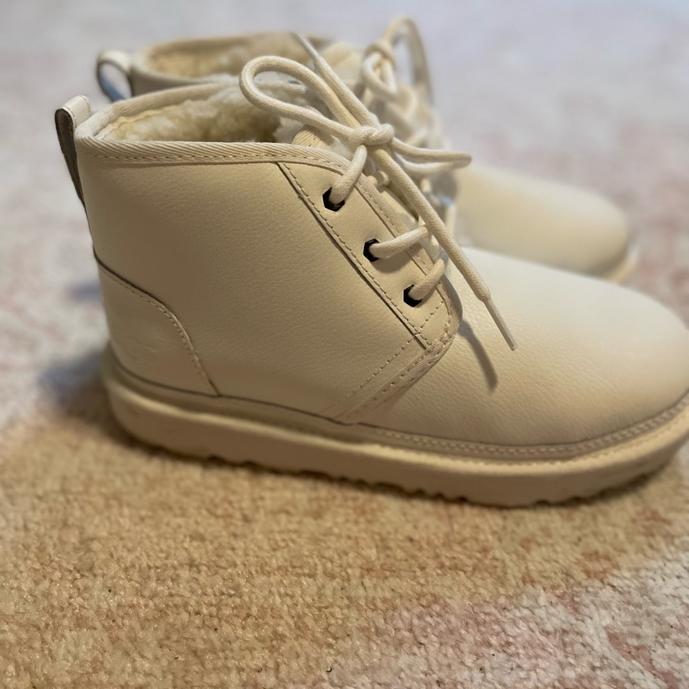 Cozy White Kids UGG Boots
